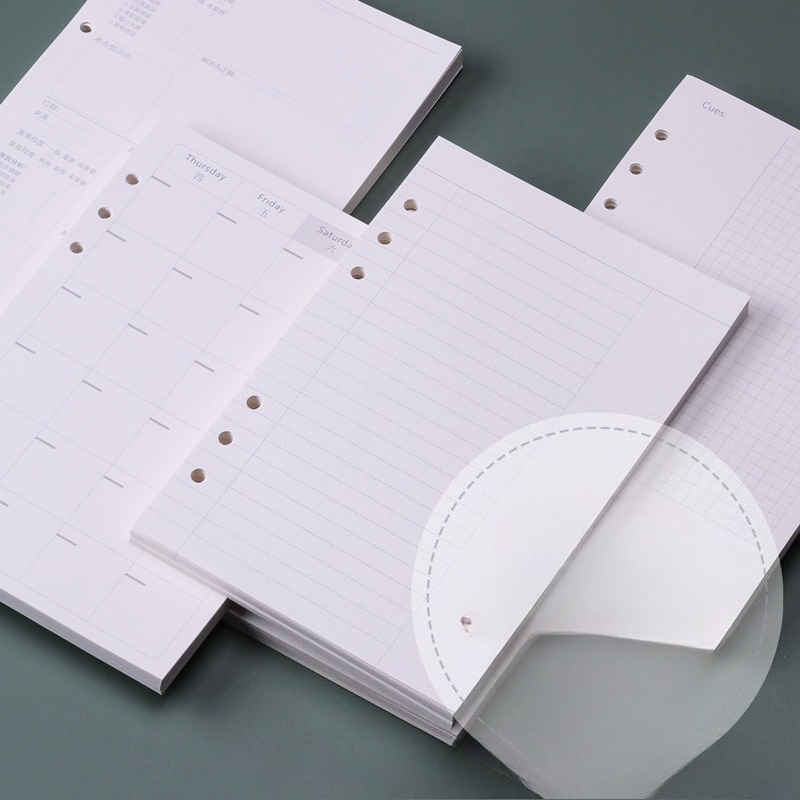 A5 Loose Leaf Notebook Refill  - A5 Spiral Dotted Grid Notebook recension och pris