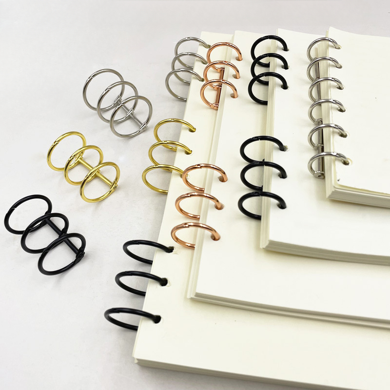 2pcs/set Metal Book Rings File - Stationery Books recension och pris