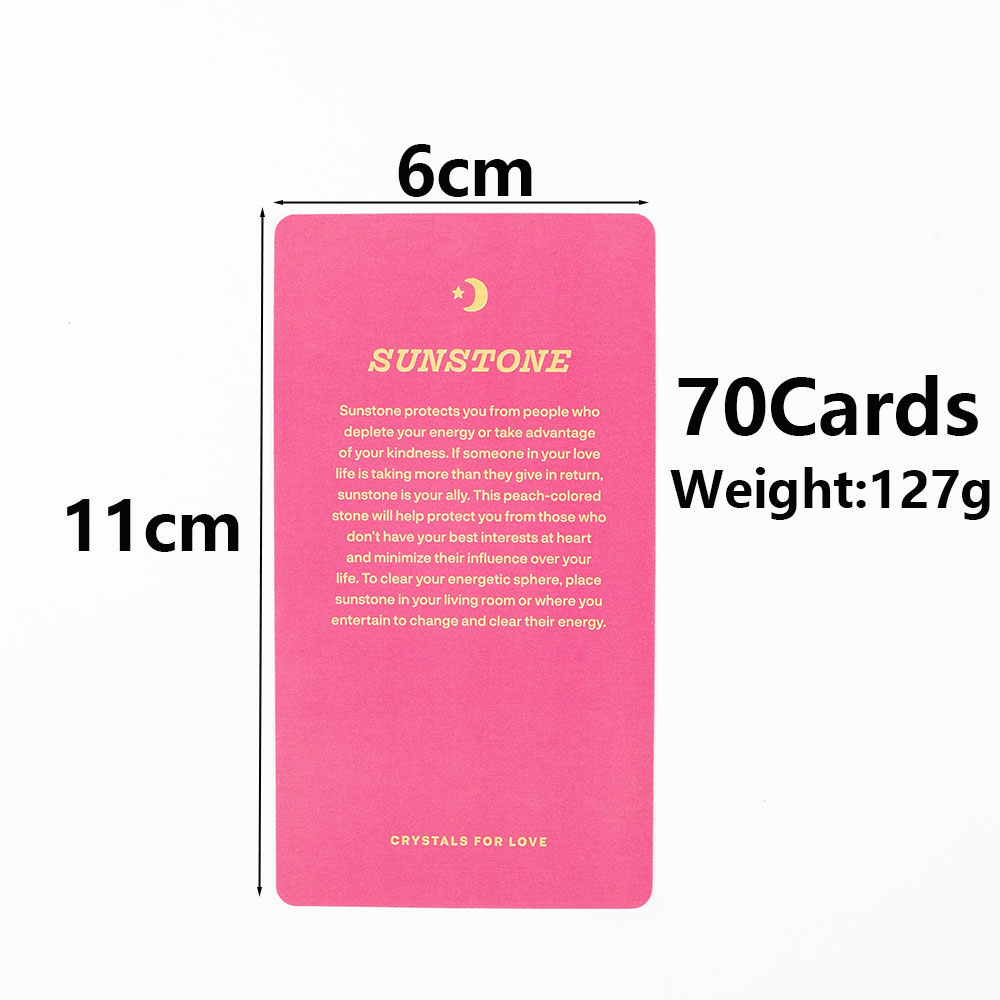 The Love Deck Cards 70Pcs Taro - Tarot Deck With Guidebook recension och pris