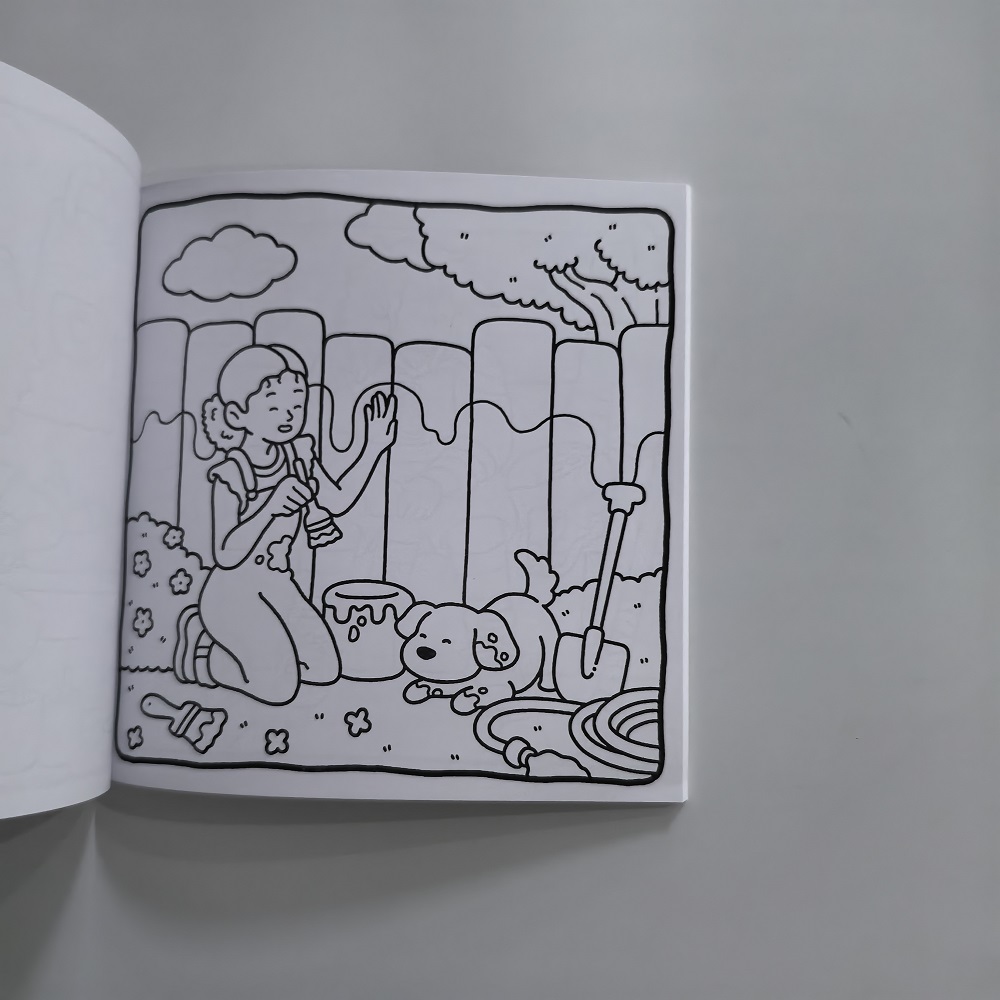 Girl Moments Cute & Comfy Colo - Adult Coloring Book Stress Relief recension och pris
