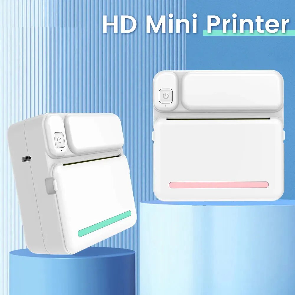C19 MINI Print Portable Therma - Mini Pocket Thermal Printer Paper Roll recension och pris