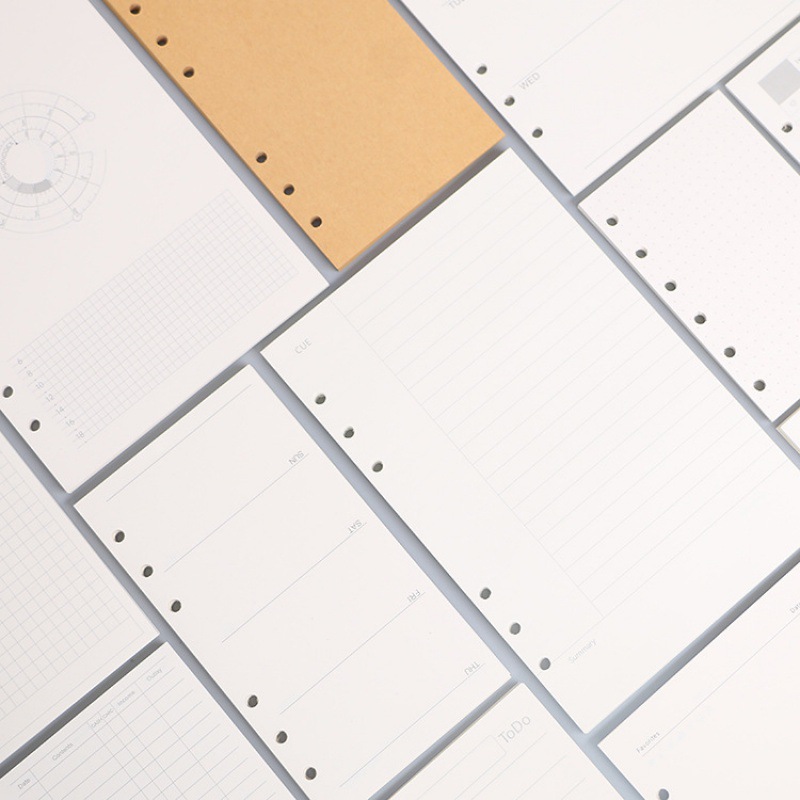 A5 A6 A7 Loose Leaf Notebook R - A5 Spiral Dotted Grid Notebook recension och pris