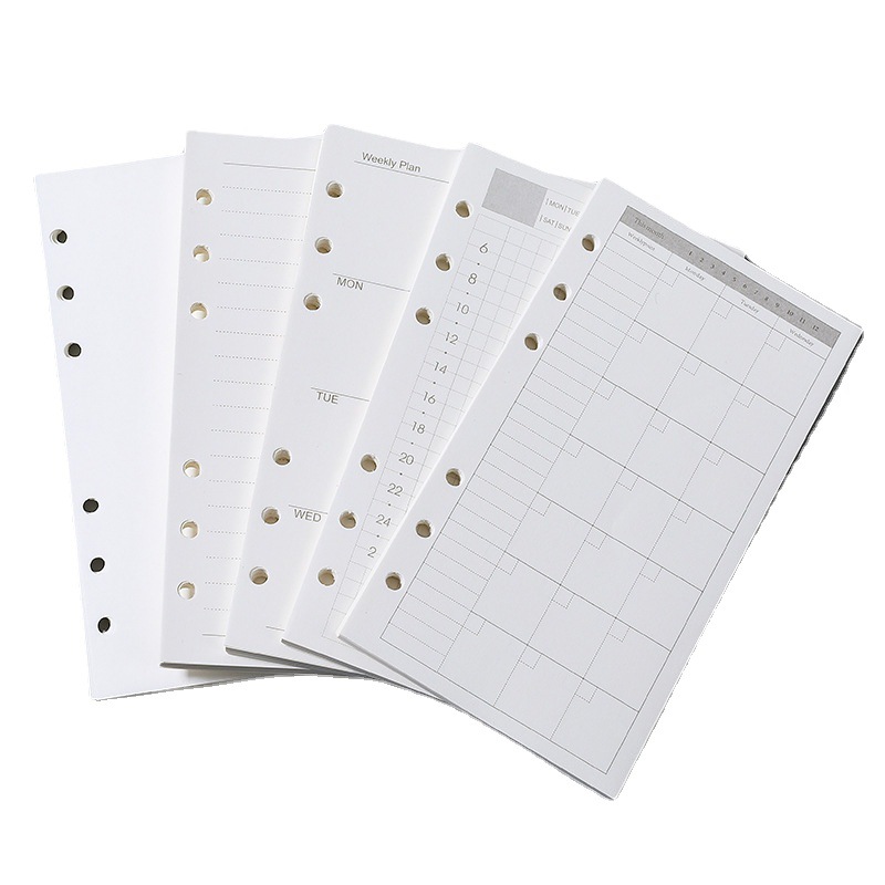 A5 A6 A7 Loose Leaf Notebook R - A5 Spiral Dotted Grid Notebook recension och pris