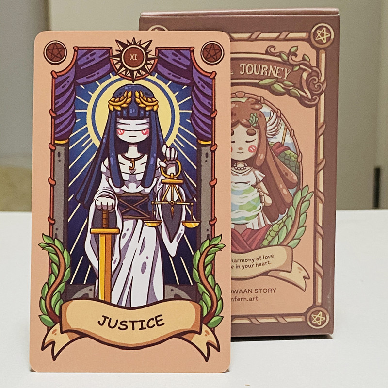 Joyful Journey Tarot cards 79p - Tarot Deck With Guidebook recension och pris