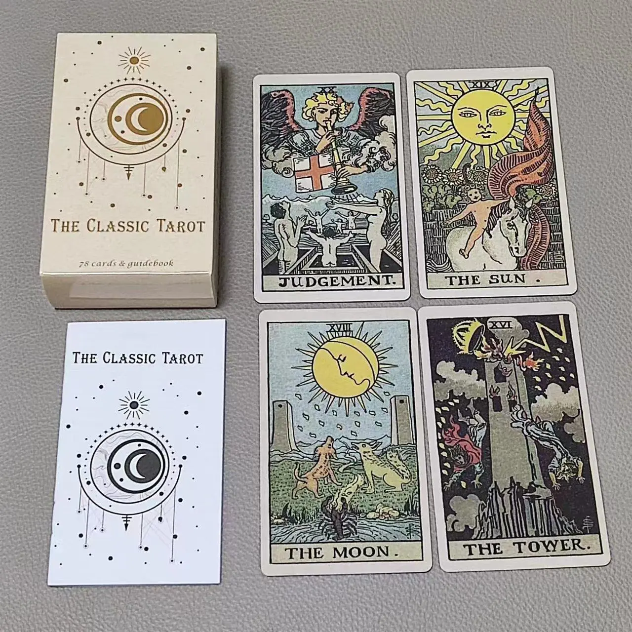 10.3*6cm The Classic Tarot 78  - Tarot Deck With Guidebook recension och pris