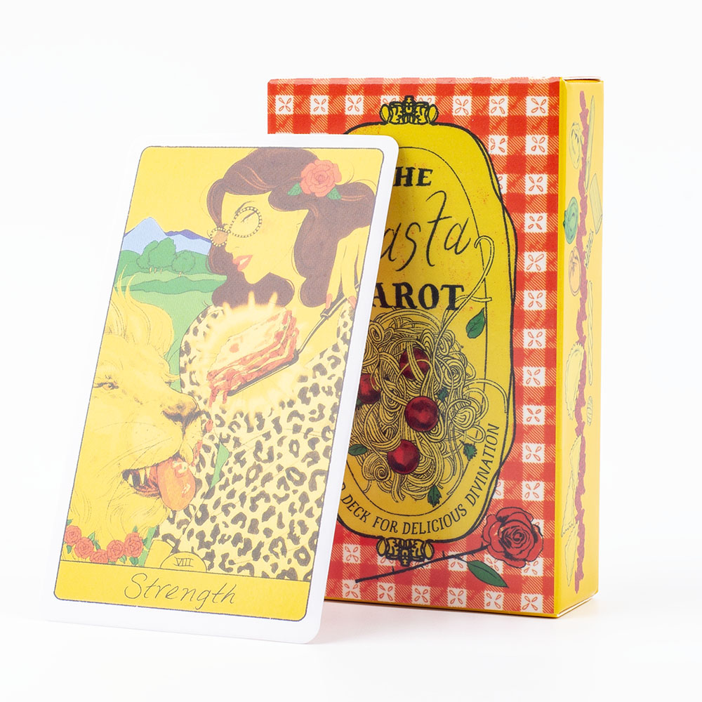 Pasta Tarot 78-Card Deck Board - Tarot Deck With Guidebook recension och pris