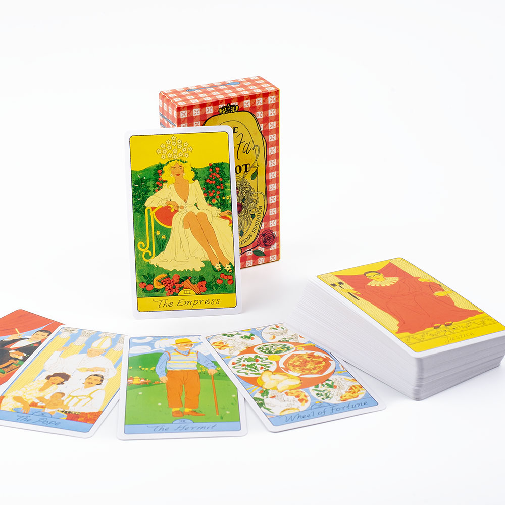 Pasta Tarot 78-Card Deck Board - Tarot Deck With Guidebook recension och pris