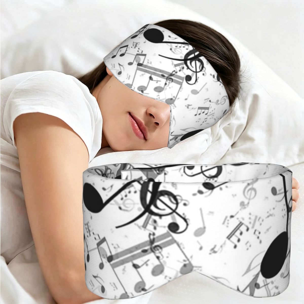 Bass Music Notes sleep eye mas - Music recension och pris