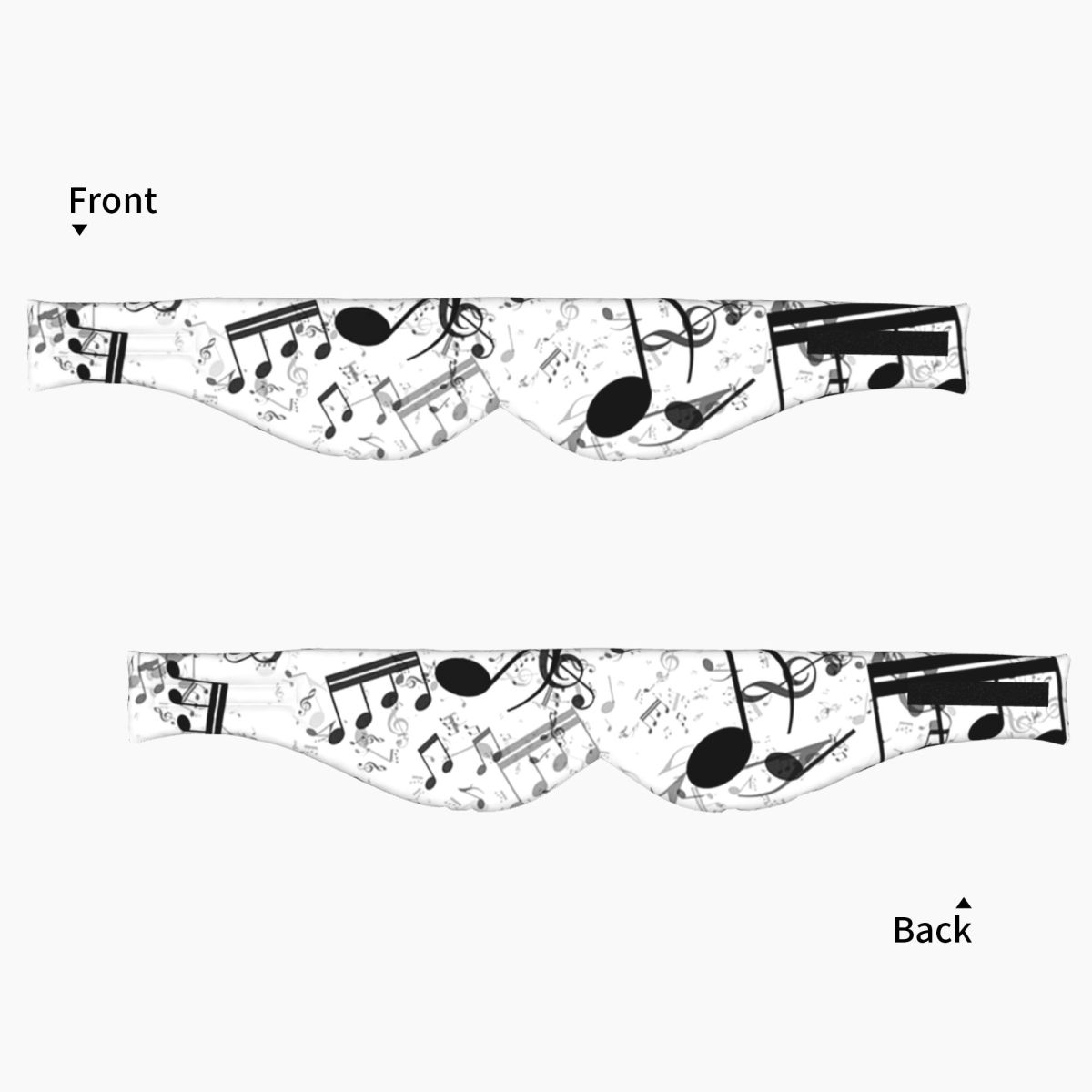 Bass Music Notes sleep eye mas - Music recension och pris