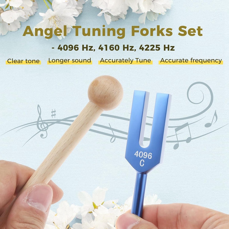 Tuning Forks Set 4096 Hz 4160  - Music recension och pris