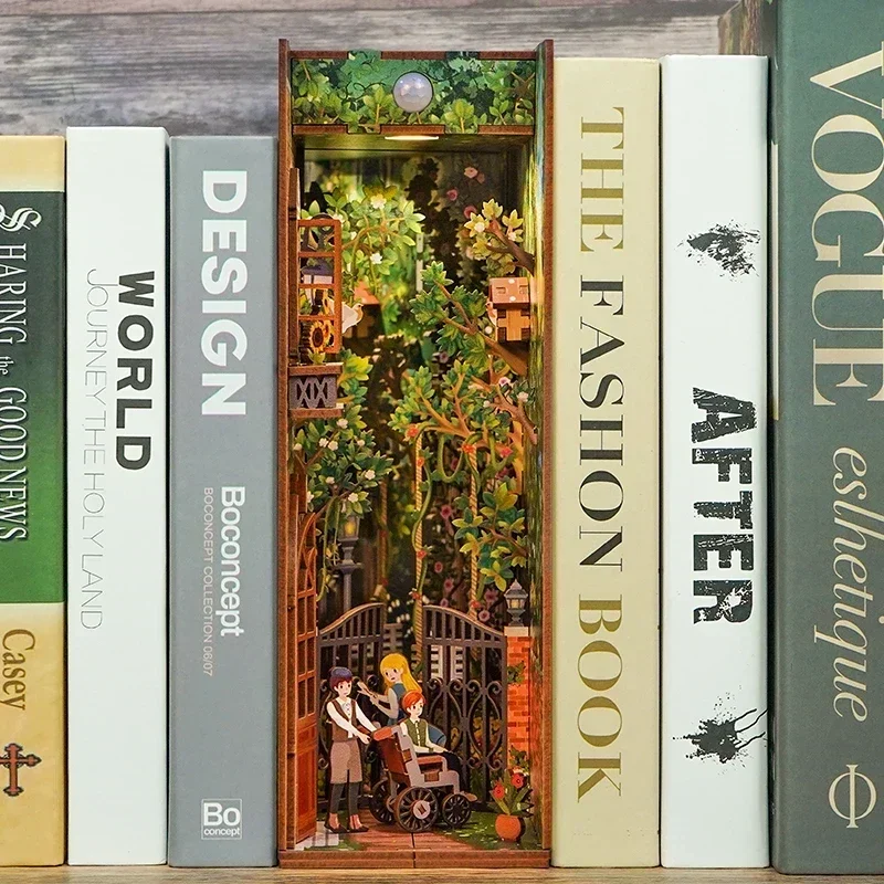 DIY Wooden Book Nook Shelf Ins - Diy Wooden Book Nook Kit Shelf Insert recension och pris