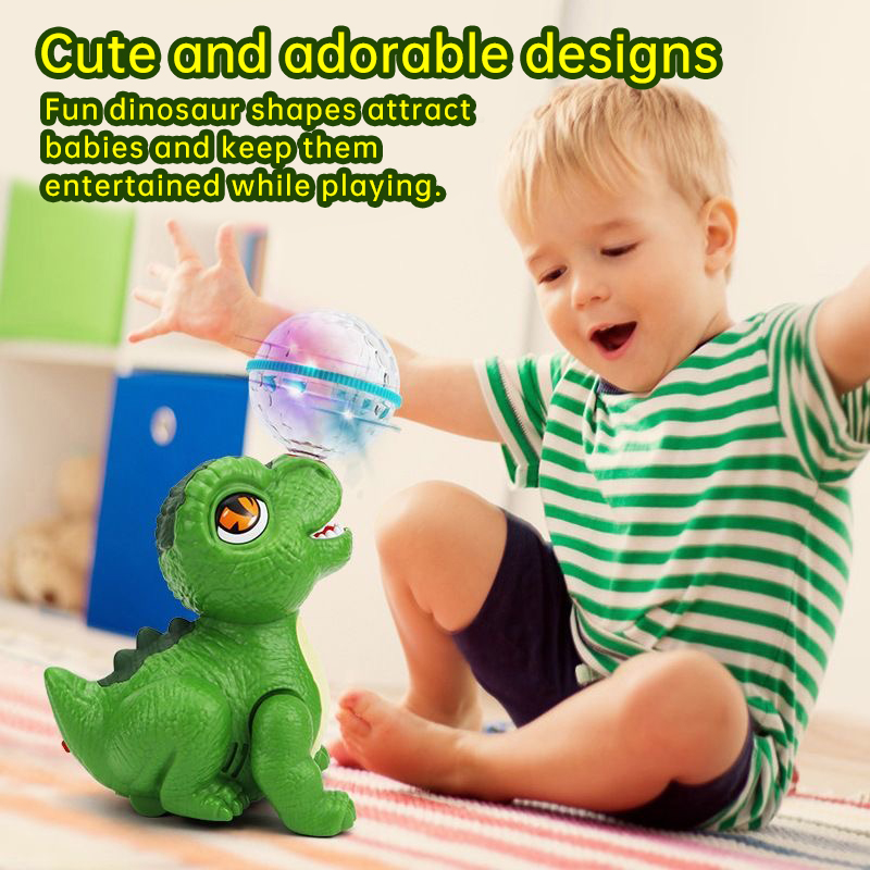Electric Dinosaur Top Ball Toy - Music recension och pris