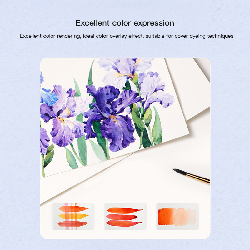 Square Watercolor Book Medium  - Stationery Books recension och pris