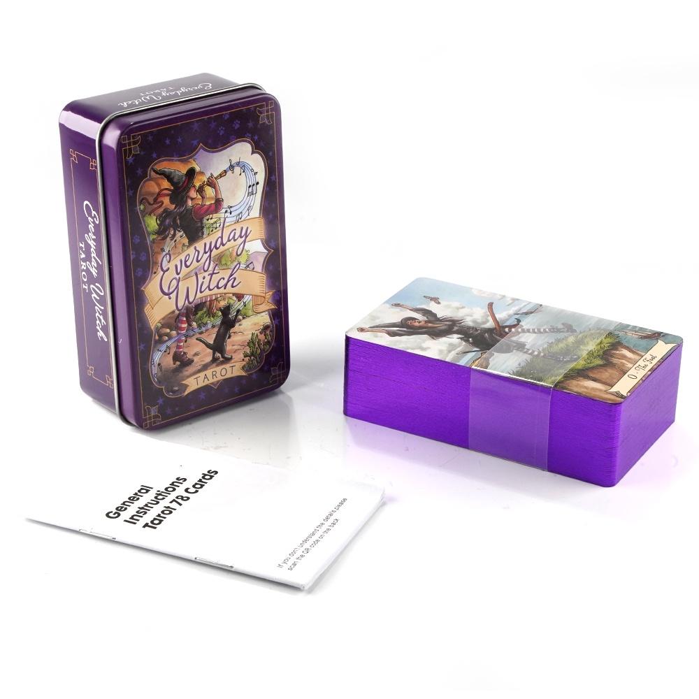 10.3*6cm Everyday Witch Tarot  - Tarot Deck With Guidebook recension och pris