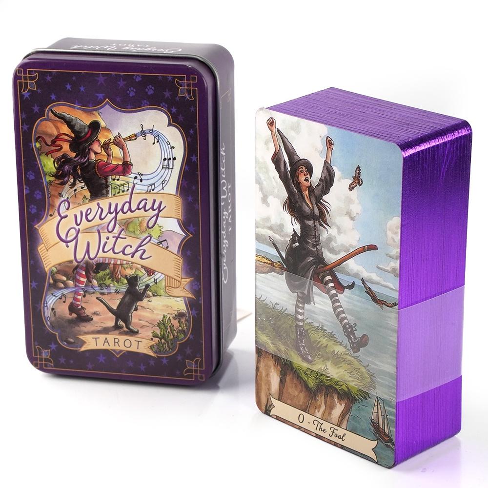 10.3*6cm Everyday Witch Tarot  - Tarot Deck With Guidebook recension och pris