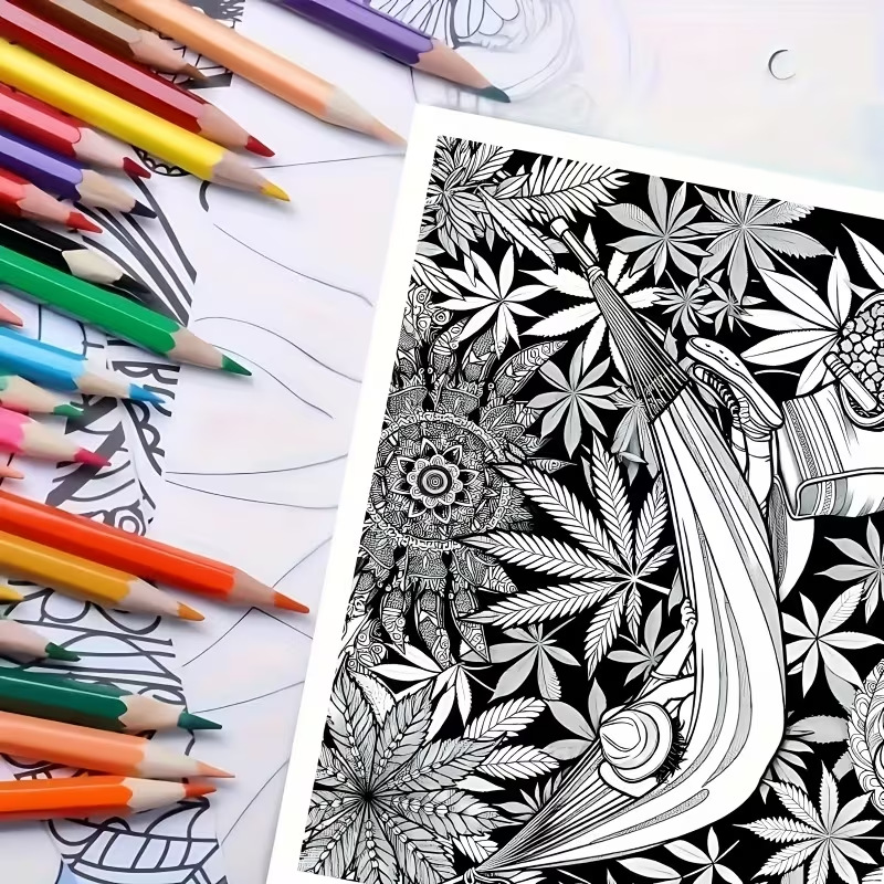 24 Pages Mandala Style, Colori - Adult Coloring Book Stress Relief recension och pris