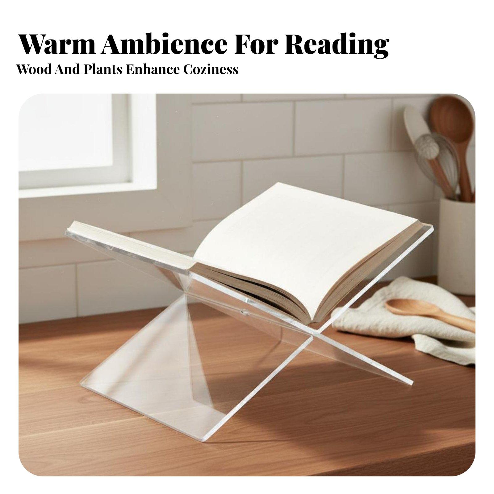Acrylic Book Stand Thick Clear - Clear Acrylic Book Stand Holder recension och pris