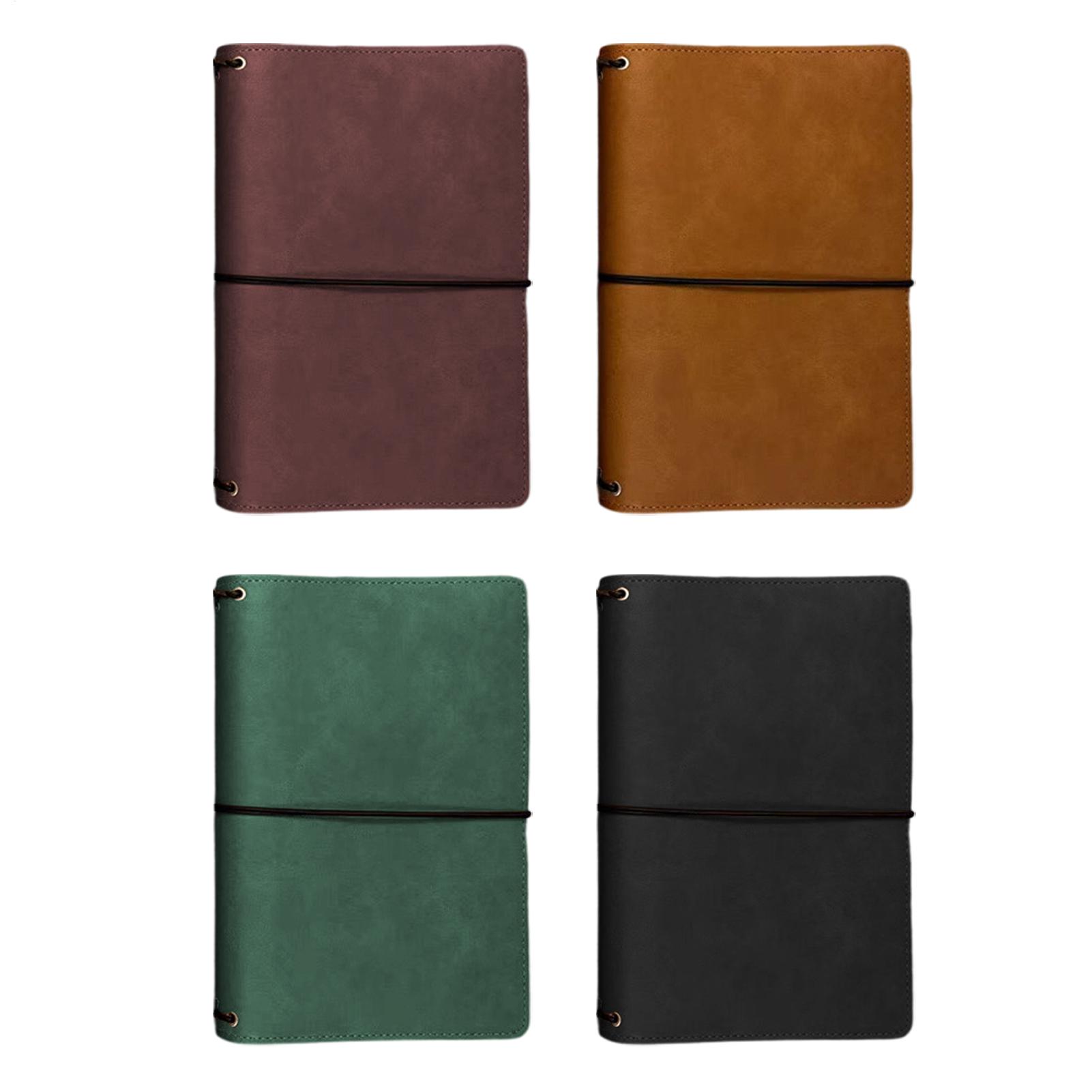 Leather A5 Notebook Cover Mult - Vintage Leather Journal Notebook recension och pris