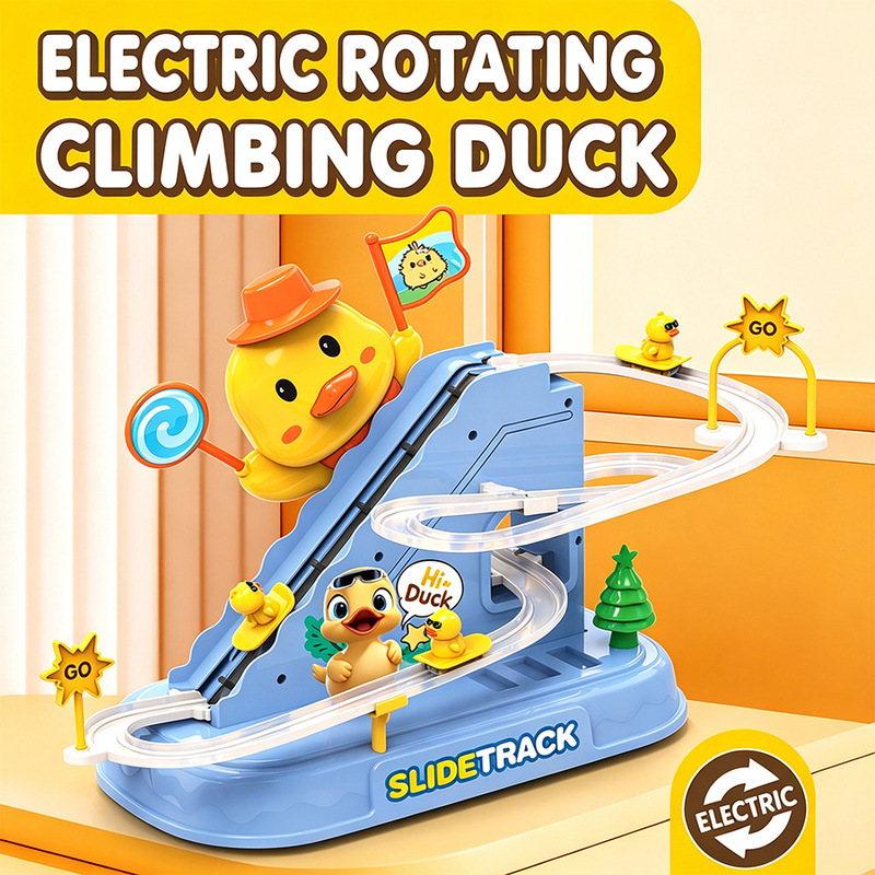 Ducks Stair Climbing Toys Flas - Music recension och pris