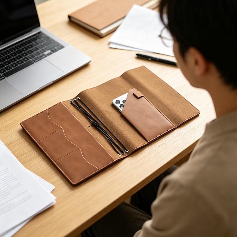 (Ce14)Refillable Notebook Orga - Vintage Leather Journal Notebook recension och pris