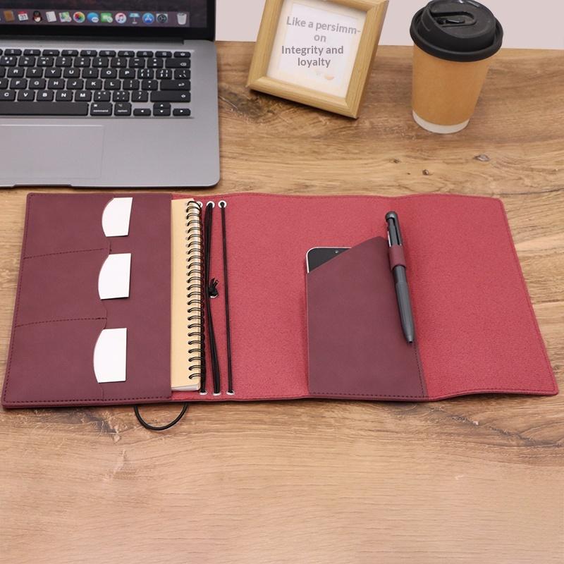 (Ce14)Refillable Notebook Orga - Vintage Leather Journal Notebook recension och pris