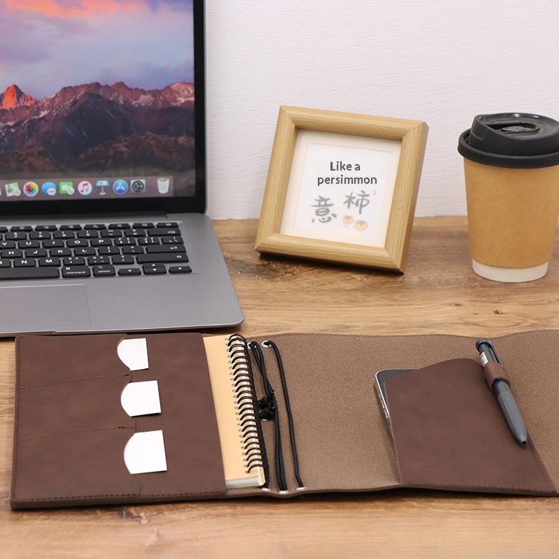 (Ce14)Refillable Notebook Orga - Vintage Leather Journal Notebook recension och pris